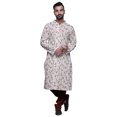 thumbnail image 4 of Atasi Kurta-Pyjama Long en Coton Imprimé pour Hommes, Kurta-Pyjama Décontracté de Designer, Vêtements, 4 of 5