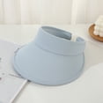 thumbnail image 2 of Mens Womens Sun Sports Twill Clip On Tennis Visor, 2 of 6