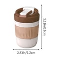 thumbnail image 3 of Wzzjkit Kitchen Gadgets The Cute Portable Car Straw Cup High Value A Cup Of Dualuse Macaroon Color Double Drinking Cup Student Gift Cup, 3 of 6
