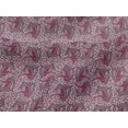thumbnail image 4 of oneOone Viscose Jersey Fabric Floral & Paisley Block Print Fabric BTY 60 Inch Wide, 4 of 4