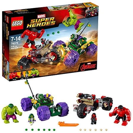 LEGO Super Heroes Hulk Vs. Red Hulk 76078 Ensemble de Construction