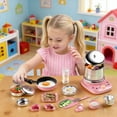 thumbnail image 5 of BotaniNest 22Pcs Kids Kitchen Food Grade Stainless Steel Kids Cooking Real Food Making For Children 7 14 Beginner Cooking Educational, 5 of 5