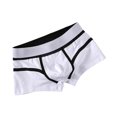 thumbnail image 1 of DPTALR Men's Solid Color Boxer Large Size Mid Waist Boxer Briefs, 1 of 3