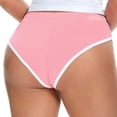 thumbnail image 4 of Dealovy Workout Shorts for Women High Waisted Seamless Color Block Bike Shorts Athletic Stretchy Basic Shorts, 4 of 5