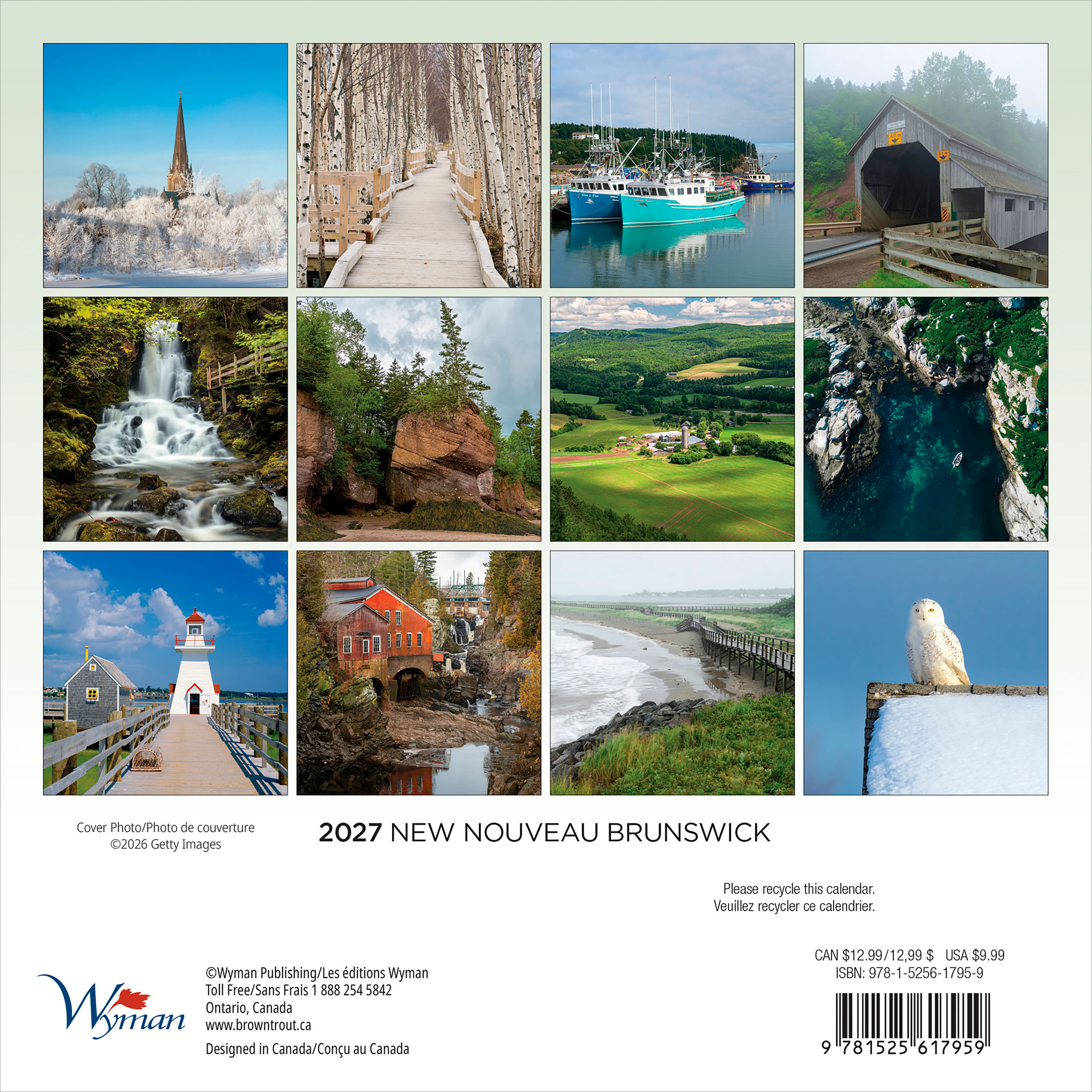 Nouveau Brunswick 2027 Format mini Anglais/Français