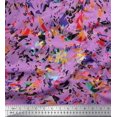 thumbnail image 1 of Soimoi Tissu Satin Modal Texture Multicolore Imprimé Tissu de Couture Yard 42 Pouces de Large, 1 of 3