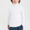 thumbnail image 2 of WUANDIXFA T-Shirts Garçons Enfants Mode Chandails Fille Noël Col Rond Manches Longues Chandail en Coton Haut Graphique Chandail Chemises Blanc, 5-6 Ans, 2 of 6