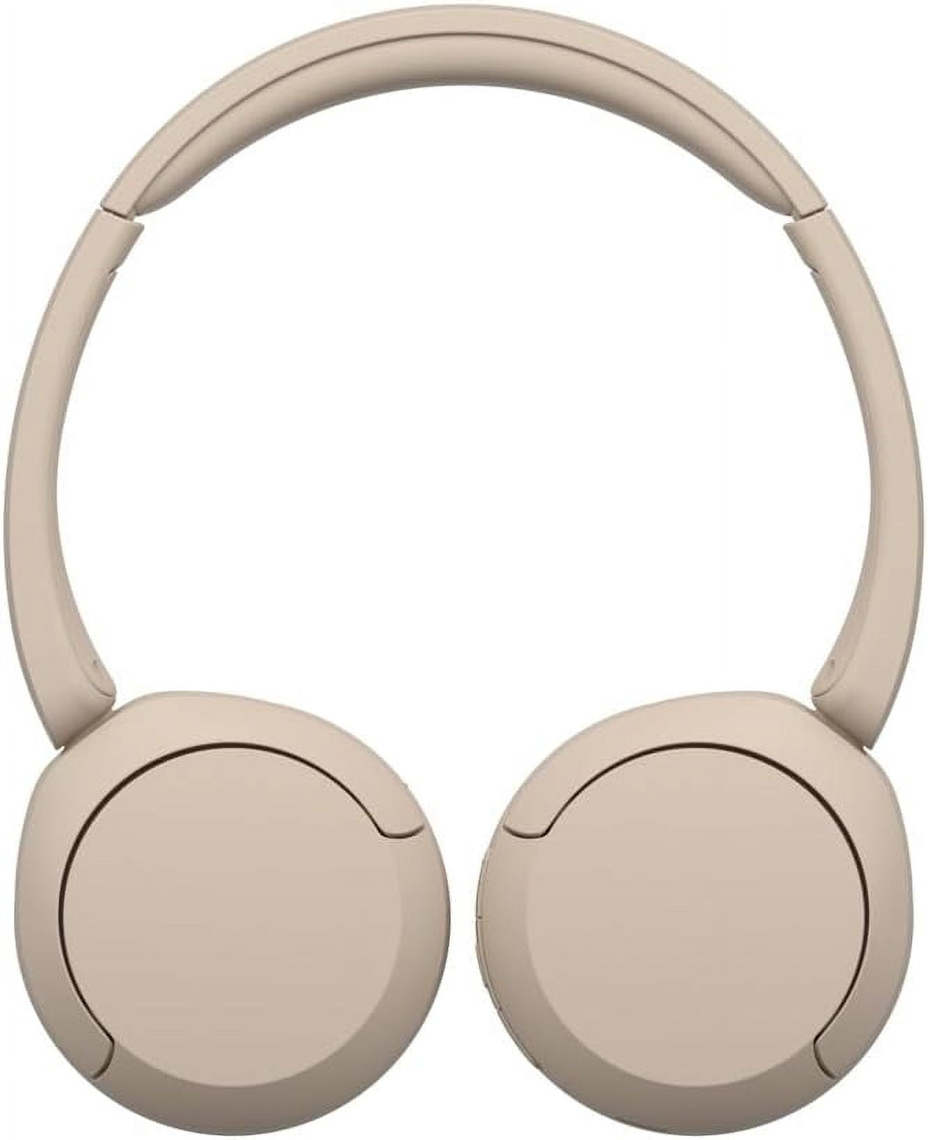 Sony WH-CH520 Wireless Headphones with Microphone - Beige