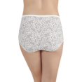 thumbnail image 3 of Vanity Fair Womens Body Shine Illumination Brief, 7, Tranquil Lace Print, 3 of 4