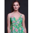 thumbnail image 3 of Bimba Robe Longue Chic à Imprimé Floral pour Femme, Style Bohème, Maxi d'Été, Tenue de Plage - Petit, 3 of 6