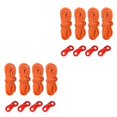 thumbnail image 3 of Maytalsory Cordon Réfléchissant de Sécurité pour Tente de Camping Expérience de Camping Sécurisée Cordes de Tente Réfléchissantes Robustes orange Ensemble de 2, 3 of 6