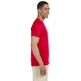 thumbnail image 4 of Gildan - T-Shirt Softstyle - 64000 - Rouge Cerise - Taille : m, 4 of 7
