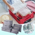 thumbnail image 4 of Lksixu Sac de Voyage 6 Pcs Sac de Rangement Multifonctionnel 6 Pcs Bacs de Rangement Organisateurs et Rangement, 4 of 4