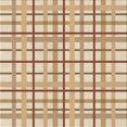 thumbnail image 1 of Ahgly Tapis d'Intérieur Lavable en Machine Carré Transitionnel Kaki Or, 5 Pieds Carré, 1 of 7