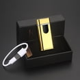 thumbnail image 4 of Edgergery Briquet Rechargeable Intelligent Affichage LED Écran Induction Briquet Cadeau, 4 of 5