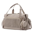 thumbnail image 2 of Lipstore Sac à Couches Léger Grande Capacité Sac à Bandoulière pour Infirmières Femmes Travail Gym Brun, 2 of 8