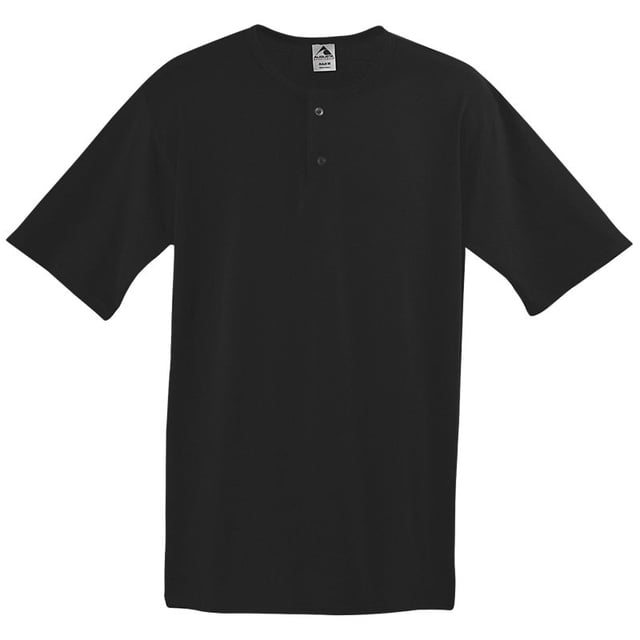 Chandail de Baseball à Deux Boutons m Noir