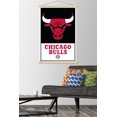 thumbnail image 3 of NBA Chicago Bulls - Logo 21 Wall Poster, 22.375" x 34" Framed, 3 of 4