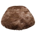 thumbnail image 2 of Hxlamzoo Fluffy Oval Area Rug, Soft Tie Dye Rug, Shaggy Colorful Rug, for Bedroom, Living Room, Teen Dorm, Baby Nursery, 11 Colors & 3 Sizes, 2 of 6