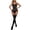 Black, variant on Swstbby Summer Savings Clearance 2025! Womens Lingerie Sets, Woman's Solid Color Lace Mesh Semi Transparent Jumpsuit Socks Lingerie Sets Black L