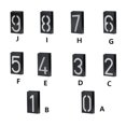 thumbnail image 3 of Maoww Number Light Doorplate Guide-board Wall Lamp Plaque Lantern Outdoors Address House Powered Waterproof Sign Courtyard Nine, 3 of 8