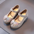 thumbnail image 4 of RXIRUCGD Chaussures Filles Talons Hauts Cuir Performance au Piano Robe en Cristal Mannequin de Mode Défilé Chaussures de Princesse, 4 of 4