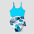 thumbnail image 2 of PatPat Family Matching Drawstring Swim Trunks or Cut Out Lace UP Back One-Piece Swimsuit, 2 of 6