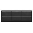 thumbnail image 4 of Afton Banc Ottoman Rectangulaire de Rangement de 48 Pouces de Large en Similicuir Noir Minuit, 4 of 19