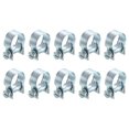 thumbnail image 1 of Unique Bargains 10Pack Mini Tuyau de Carburant Tuyau Pince, Réglable 14-16mm, Zingué, 1 of 5
