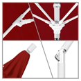 thumbnail image 3 of California Umbrella Parasol de Patio de 9 Pieds Rouge, 3 of 3