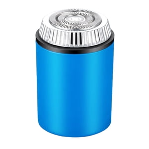 YATLTE Mini Rasoir Portable, Rasoir électrique Un, Bouton utiliser le rasoir électrique pour hommes rotatoire Portable Mini Taille de la poche, Rasoirs pour voiture, Voyage, Bureau, Cadeau, Père, Mari, Boyfrien