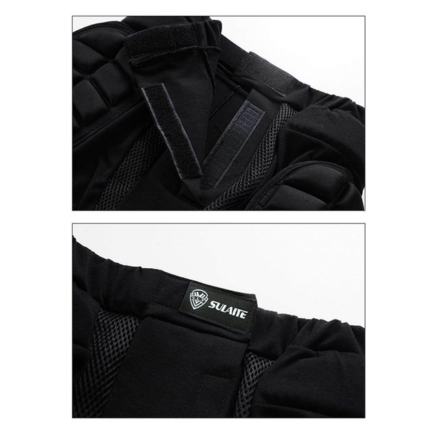 Skating Ski Hip Pad Protection Hip Pants Breathable Roller for Skiing XS