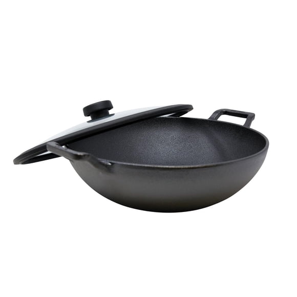 Meyer 30cm Cast Iron KadaiLid