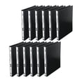 thumbnail image 1 of 1/2" D-Ring Binder, 3 Rings, Letter Size, Black, 1 of 6