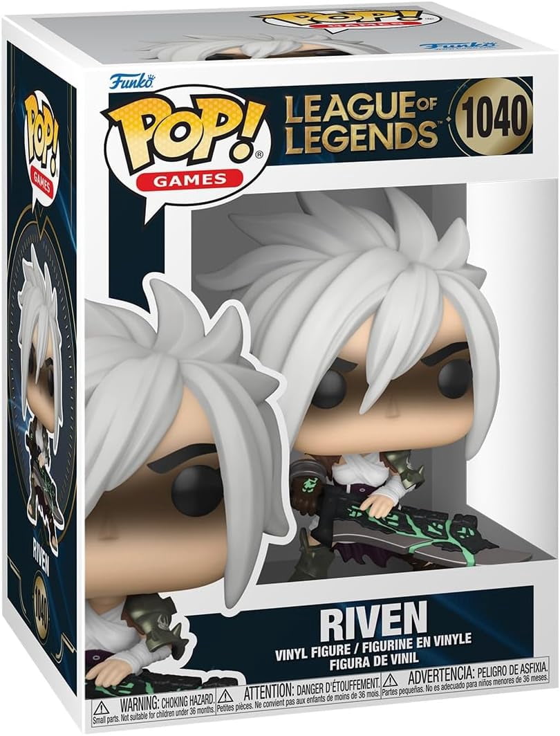 Pop Games League of Legends Figurine Articulée de 3,75 Pouces - Riven No 1040