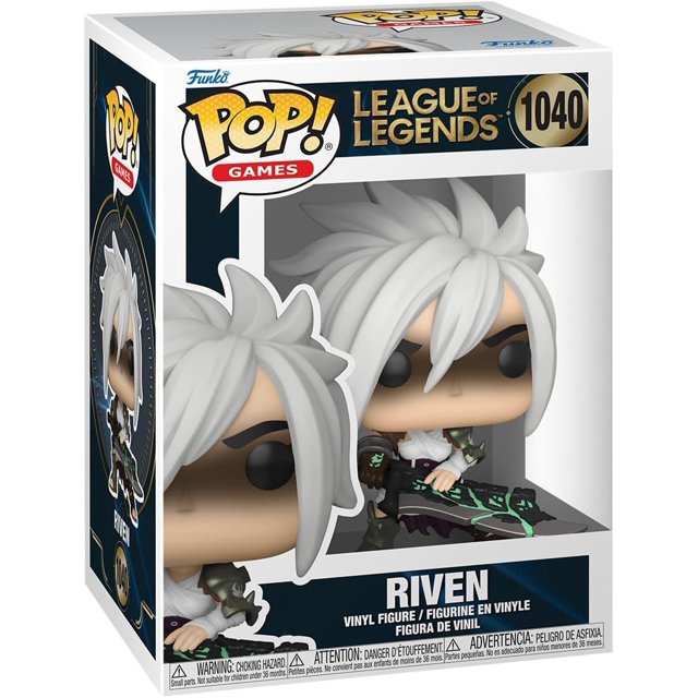 Pop Games League of Legends Figurine Articulée de 3,75 Pouces - Riven No 1040