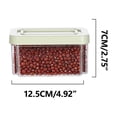 thumbnail image 2 of Food Storage Container With Lids Tall Airtight Food Storage Jar Plastic Food Storage Container Kitchen Pantry Containers For Cereal Flour And, 2 of 3