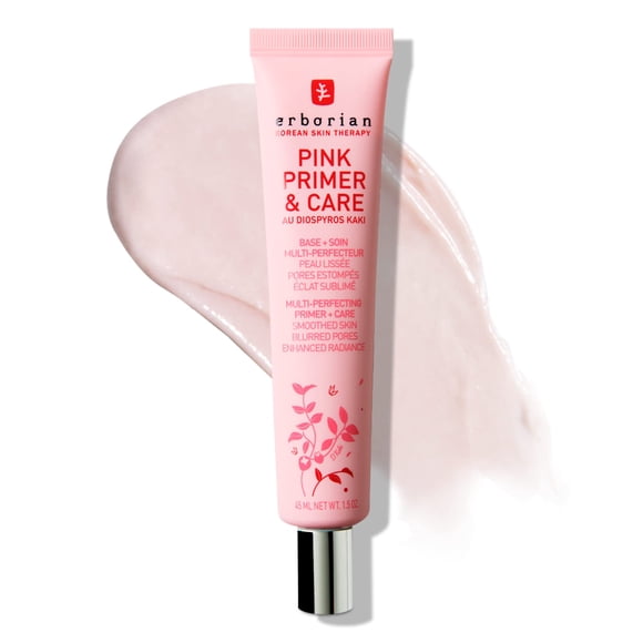 Erborian – Apprêt Rose & Soins Baume Crème Multifonction pour le Visage - Ensembles d'Apprêt Maquillage, Minimisation des Pores, Effets Hydratants et Lissants pour la Peau pour Tous Ski