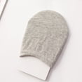 thumbnail image 4 of Chaussettes Mi-Mollet Femme Style Mince Été Chaussettes en Coton Invisibles Demi-Paumes Respirantes Bas Antidérapants Invisibles Demi-Paumes Accessoires de Chaussures, 4 of 8
