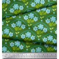 thumbnail image 2 of Soimoi Cotton Poplin Fabric Leaves,Floral & Scale Geometric Print Fabric by Yard 56 Inch Wide, 2 of 3