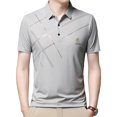 thumbnail image 1 of Esquirla T-Shirt pour Homme Marche Léger Randonnée Séchage Rapide Chandails Graphiques L Gris, 1 of 8