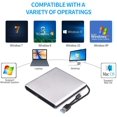 thumbnail image 5 of Lecteur DVD Blu-ray Externe 3D, USB 3.0 et Lecteur CD DVD Blu-ray Type-C, 5 of 5
