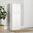 thumbnail image 1 of South Shore Axess 4-Door Storage Pantry, in Pure White, 1 of 12