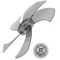 thumbnail image 3 of Replacement Fan Blade Standing Pedestal Fan Repair Part Plastic Floor Fan Blade, 3 of 6