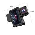 thumbnail image 2 of RKSTN (Inside The Car + Behind The Car + in Front of The Car) 3-Inch Driving Recorder with Three High-Definition 1080P WiFi Infrared Night Vision Ultra-Wide-Angle Three-Lens Car Recorder S9 A, 2 of 8