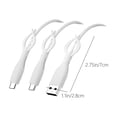 thumbnail image 3 of Amzcrzy Silicone Mobile Phone Data Cable Protective Cover Opposition Bend And Break Charging Cable Head Cover Three Piece Set Suitable For Android And Apples Silicone data cable protective sheath, 3 of 6