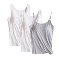 thumbnail image 1 of Uaswgudfs Ensemble de 3 Pcs pour Femmes avec Bretelles Ajustables - Haut Sans Manches à Fines Bretelles avec Encolure Ronde pour Tenue Décontractée et de Mise en Forme, 1 of 2