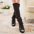 thumbnail image 1 of Woolen Leg Warmers for Autumn and Winter Boots for Calf Protection, 1 of 4