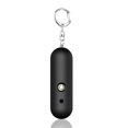 thumbnail image 1 of Safety Alarm Pocket LED Flashlight Emergency Alert Button Travel Seniors Personal Protection Device Noise Maker Supplies Black, 1 of 9