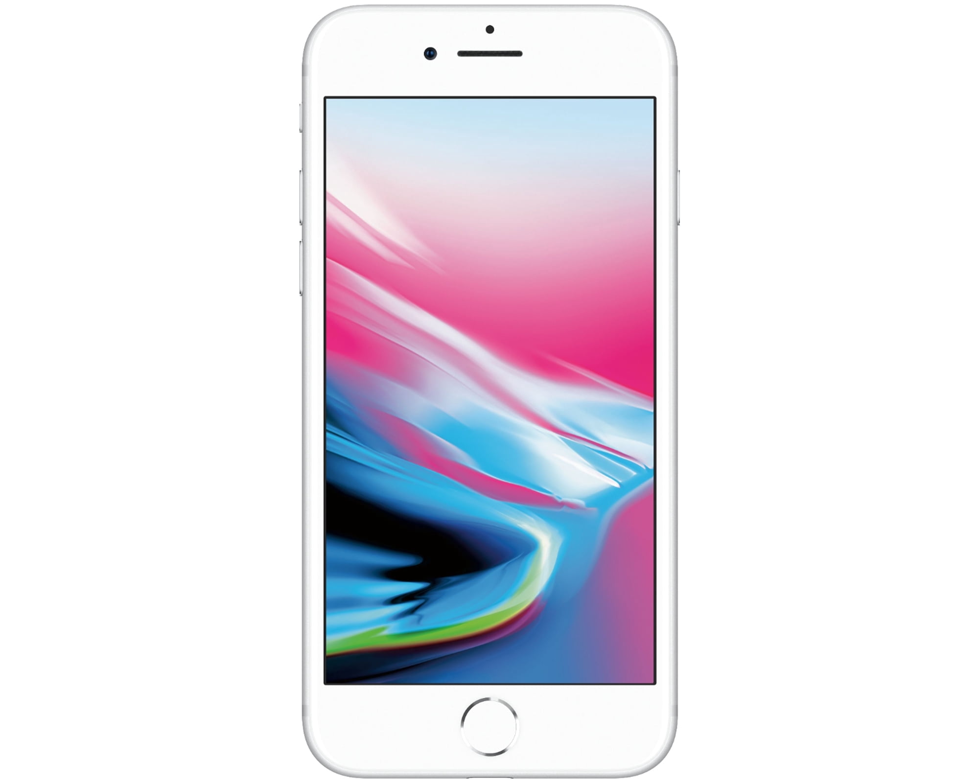 Restored Apple iPhone 8, GSM Unlocked 4G LTE- Silver, 64GB